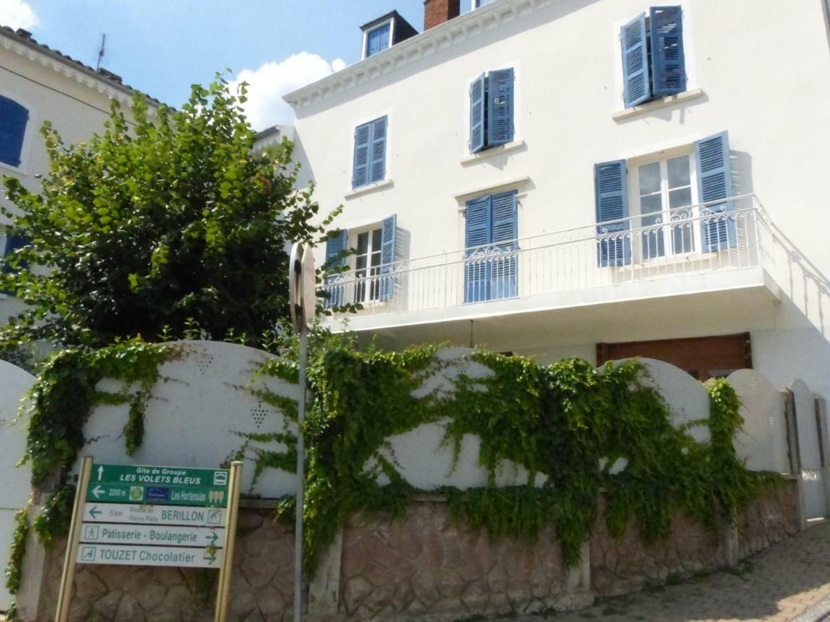 Les Volets Bleus Hotel Le Perreon Exterior foto
